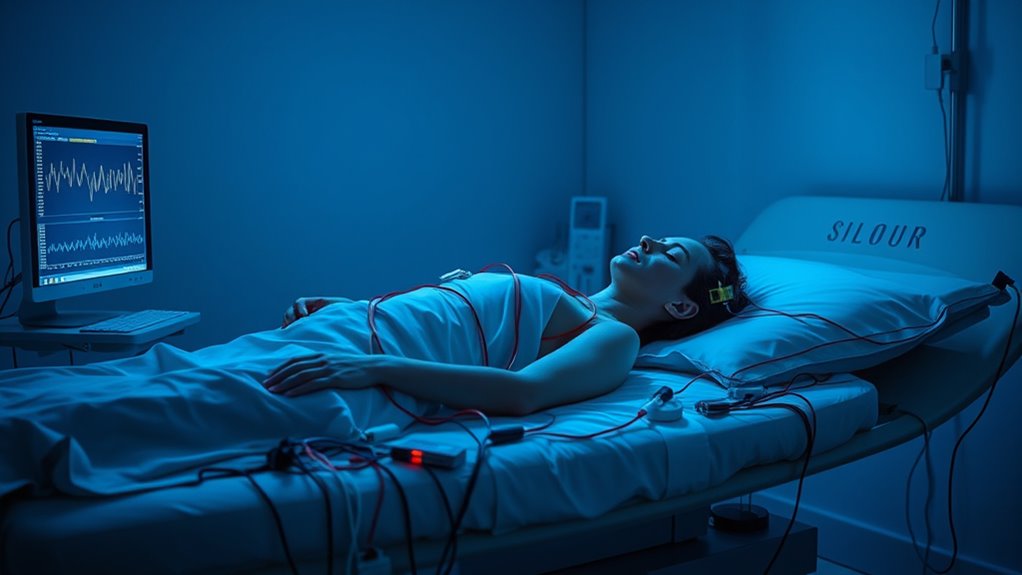 overnight sleep monitoring data