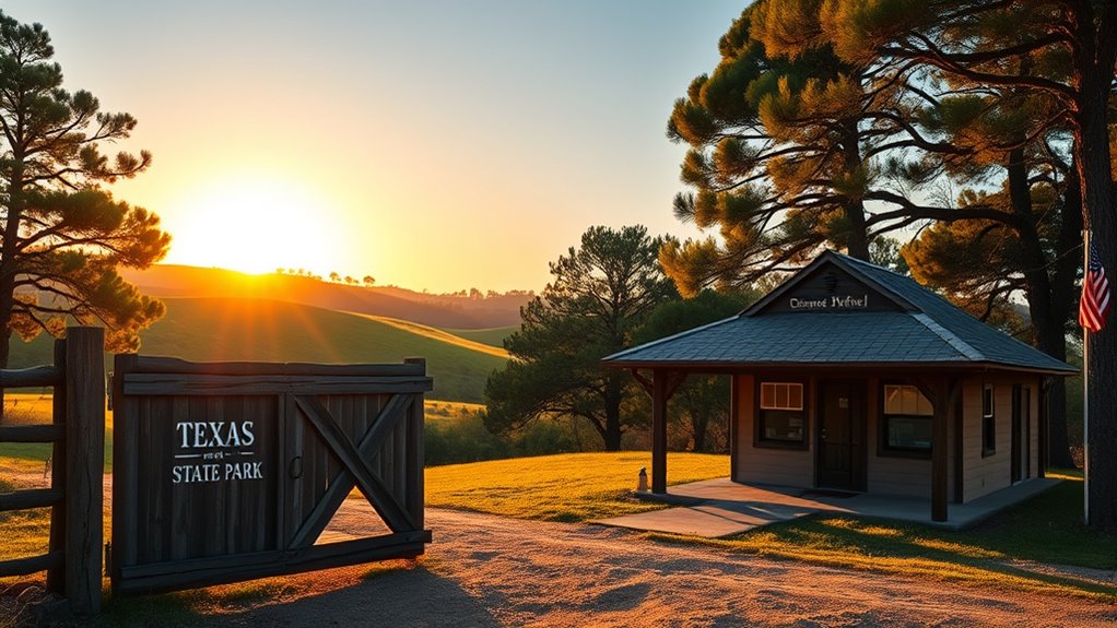 park gate and office hours