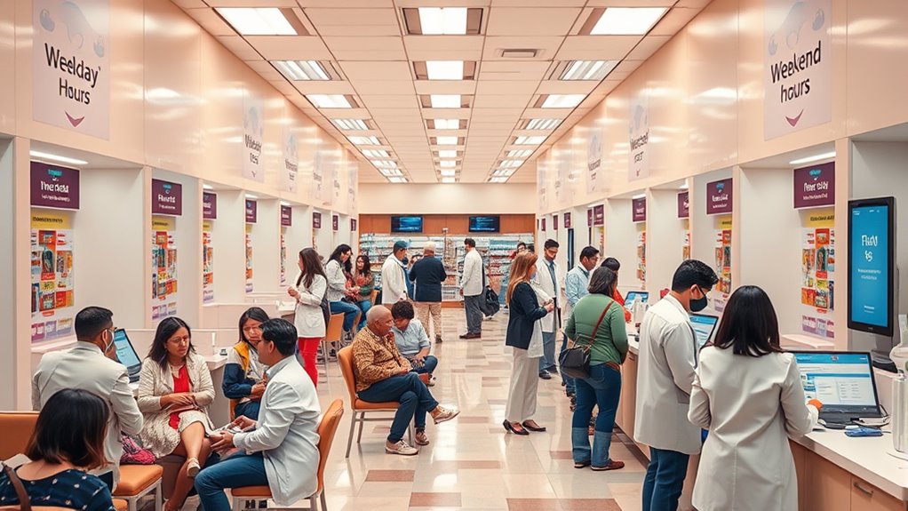 pharmacy hours for vaccinations