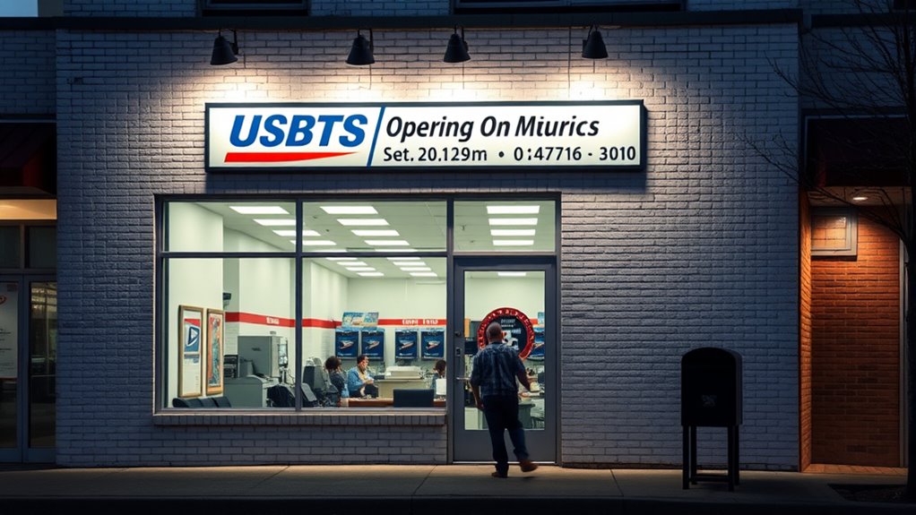 post office operating hours