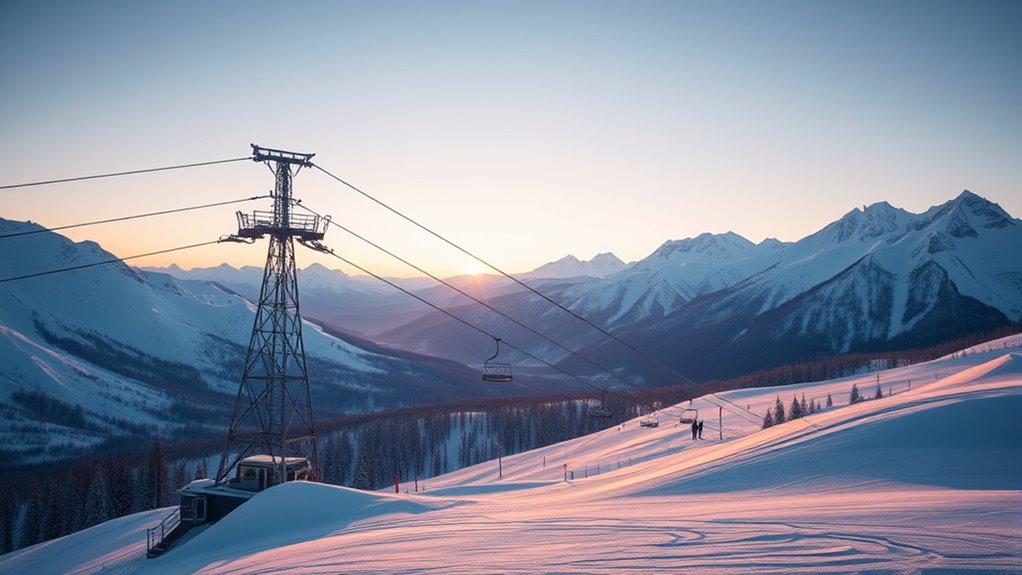 resort size and elevation