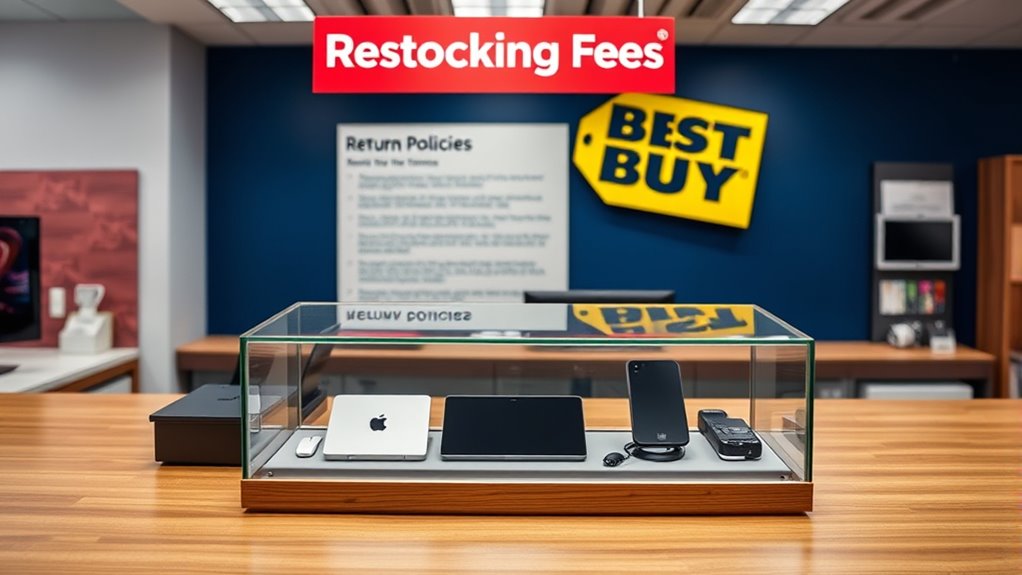 restocking fees impact refunds