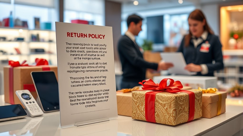 return fees and exceptions