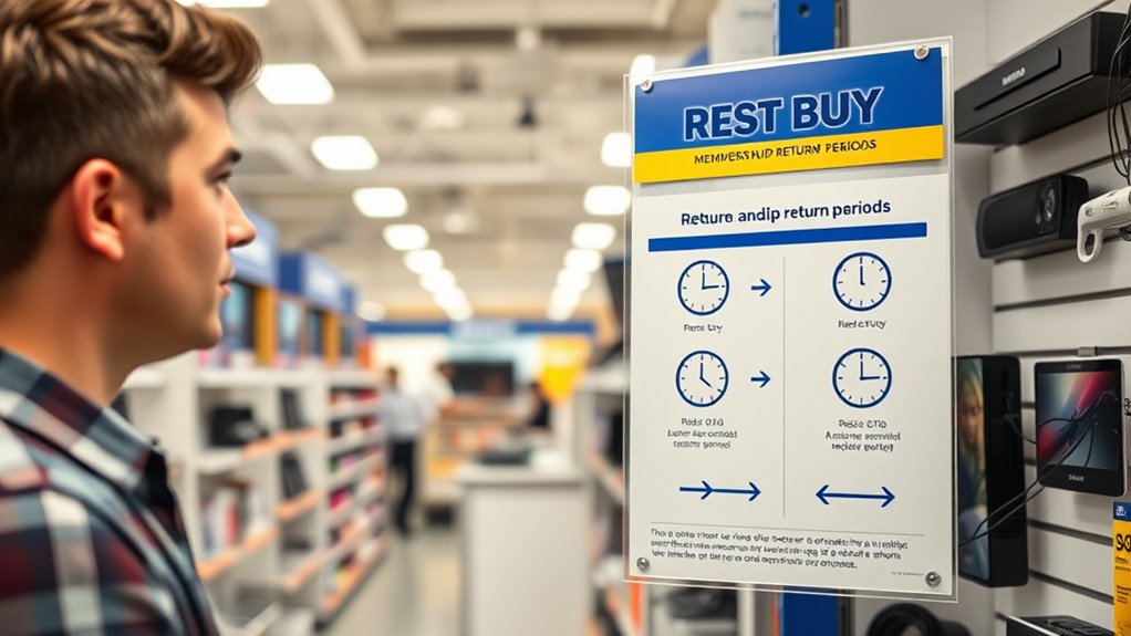 return periods vary by membership