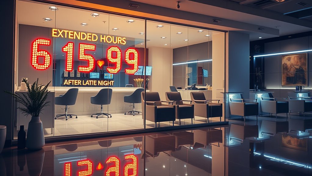 salon hours and styles