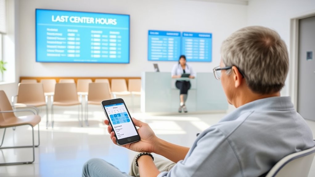 schedule appointments in advance