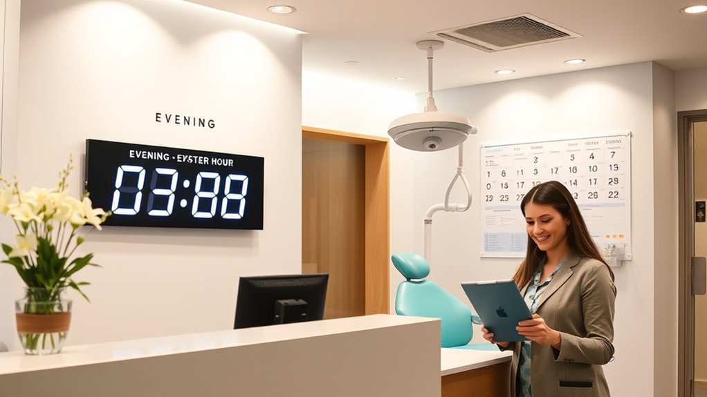 schedule early flexible appointments