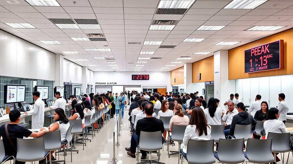 schedule off peak appointments early