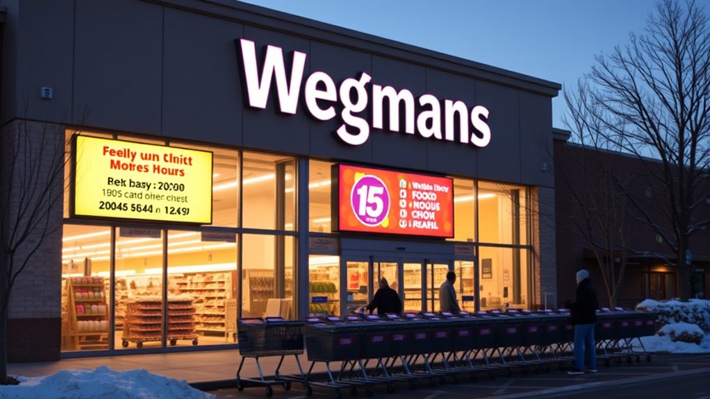 seasonal and regional store hours