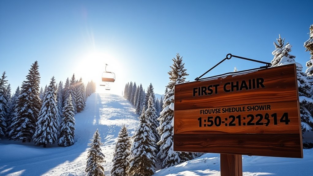 seasonal schedule and operations