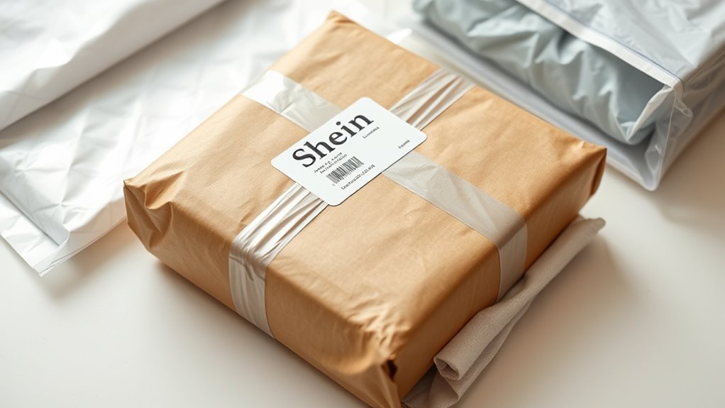 secure packaging and tracked shipping