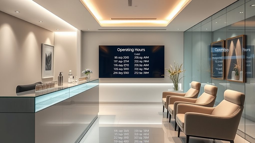 standard weekday clinic hours