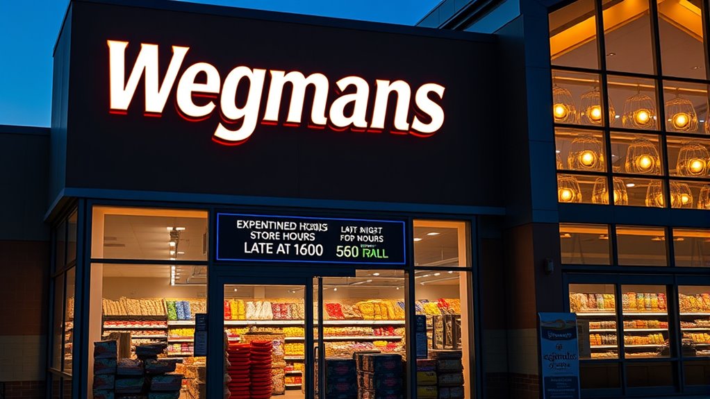 store hours and location updates