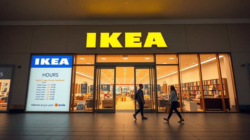 store hours and services vary