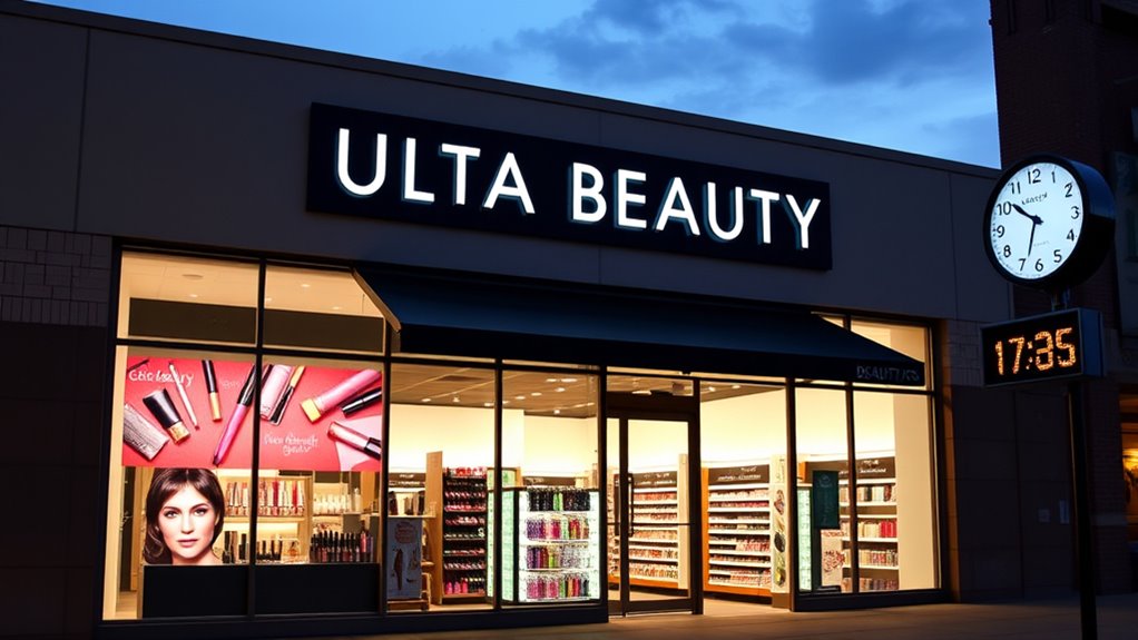 store hours for beauty shopping