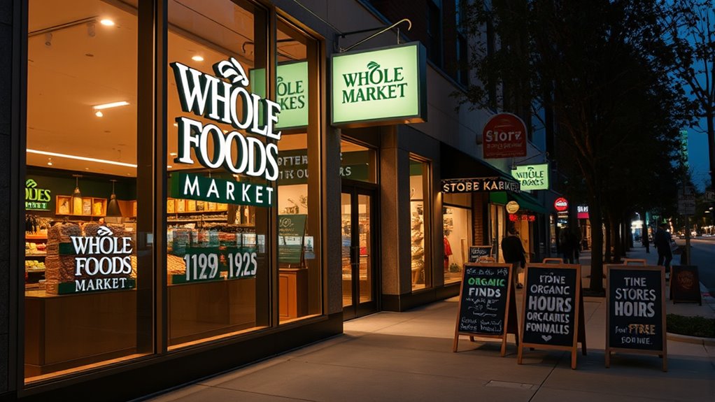 store hours vary regionally