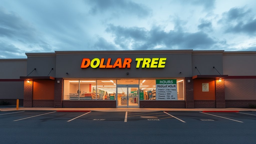 store hours vary regionally