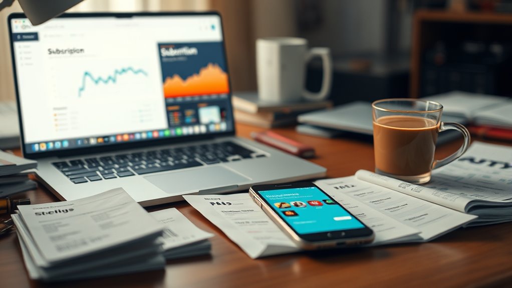 subscription habits influence spending