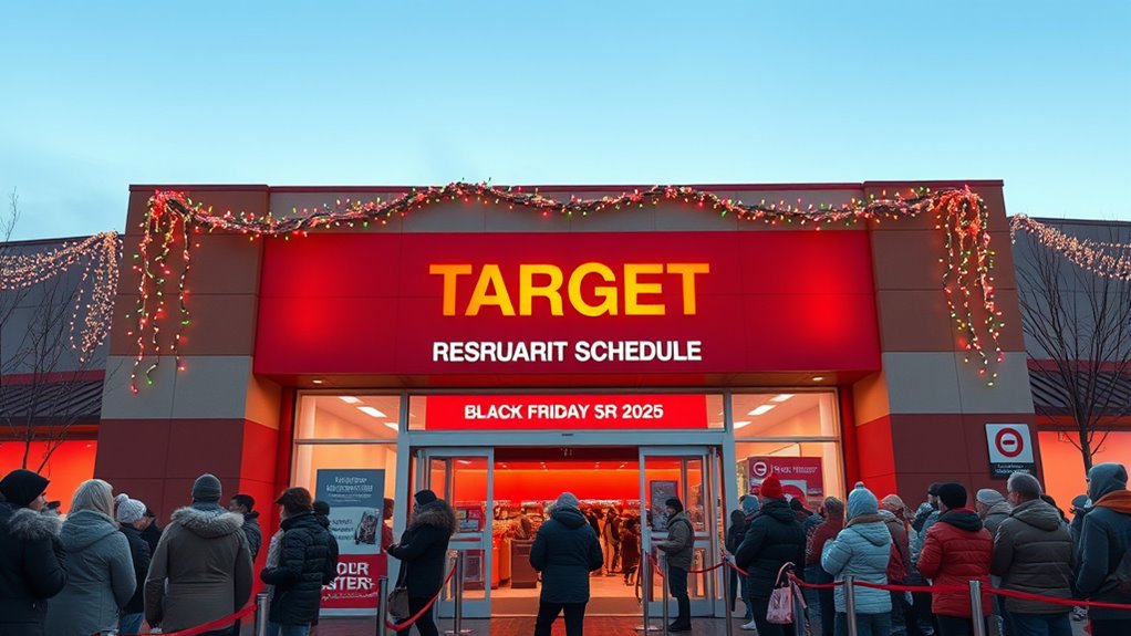 target black friday opening time