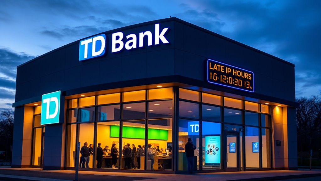 td bank late hours