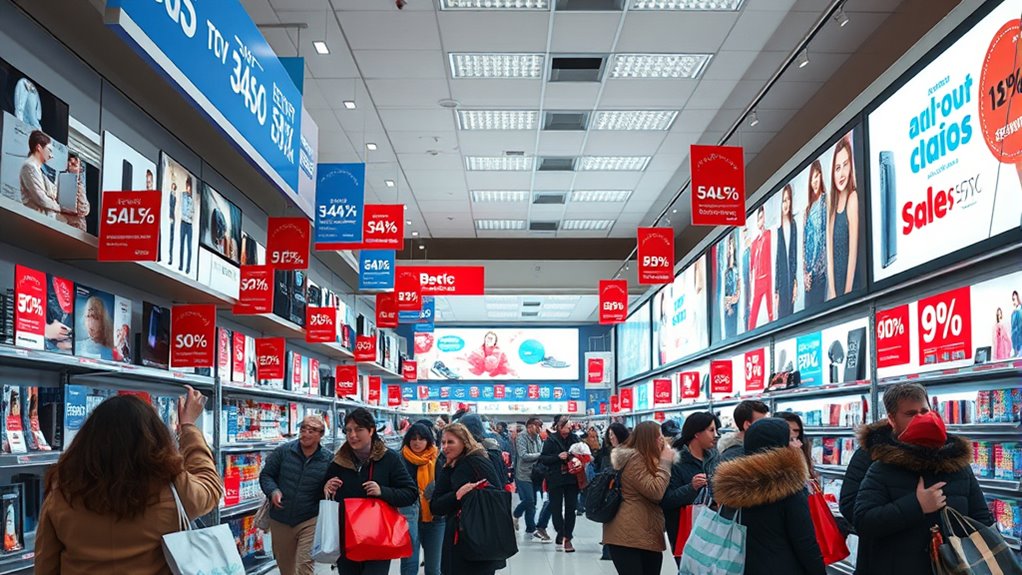 tech gadgets and household discounts