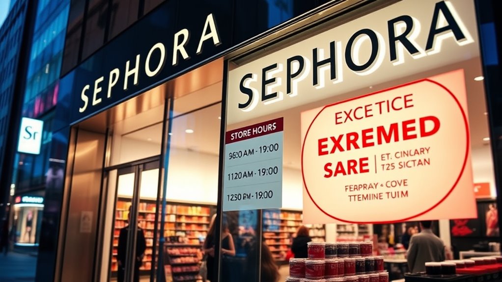 unexpected store hour adjustments