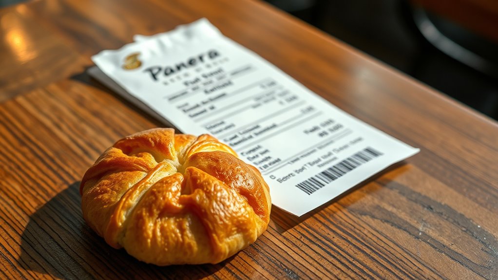 validate receipt with bakery number