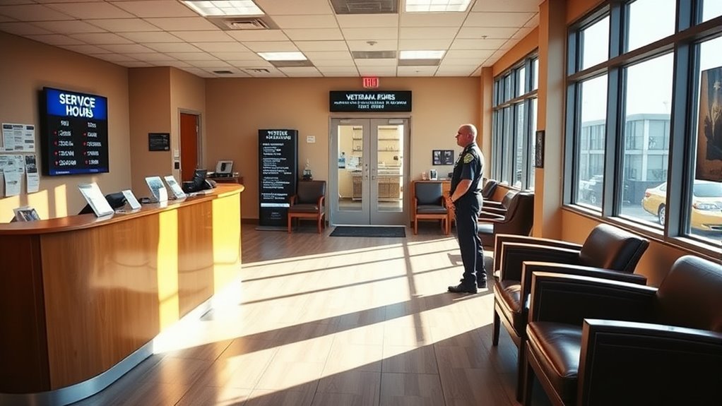 veterans centers varying hours