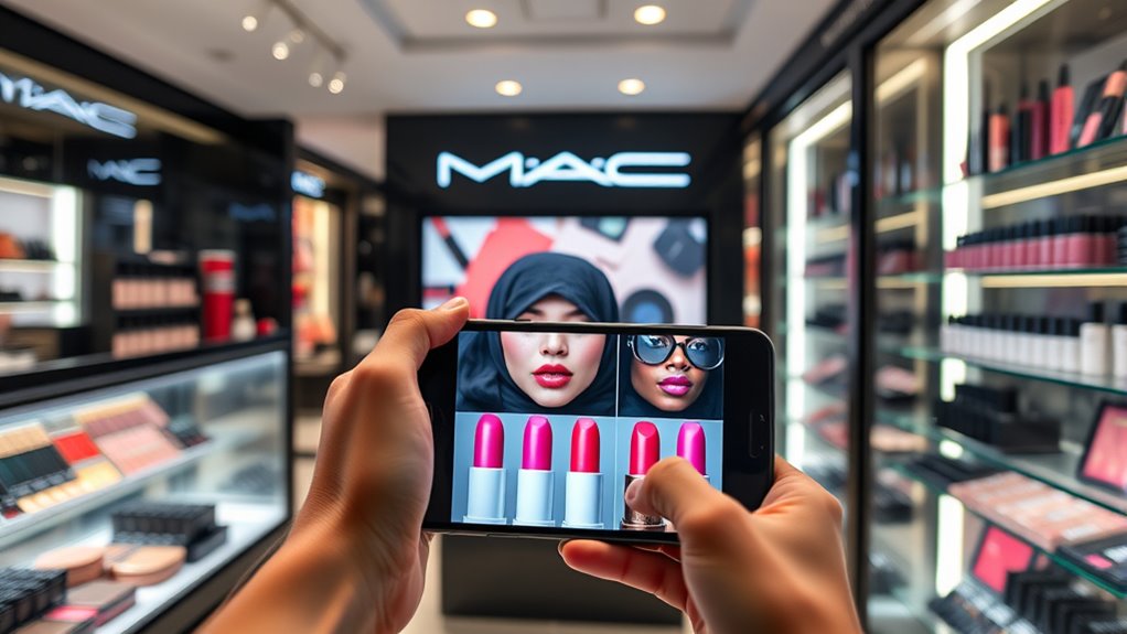 virtual makeup try on