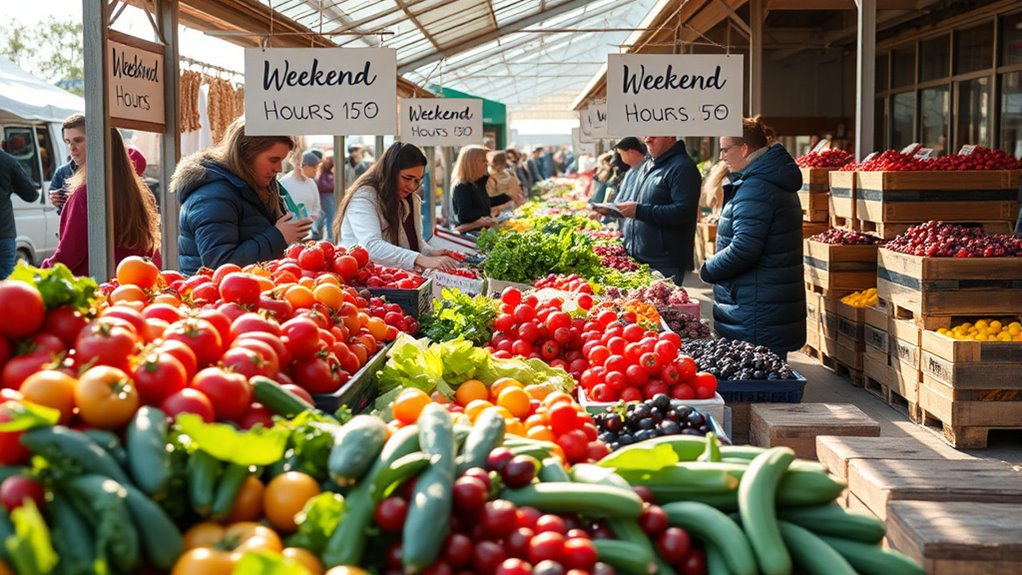 visit early for freshness