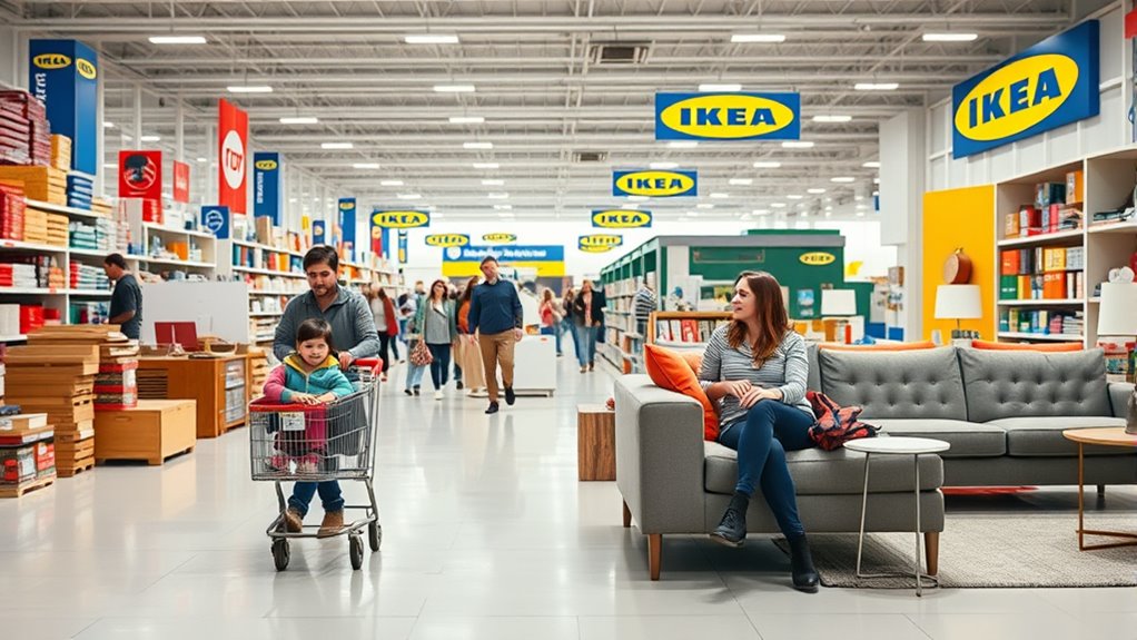 visit ikea during off peak hours