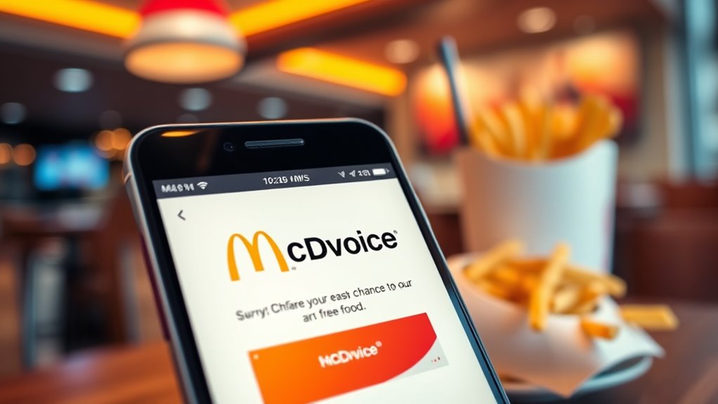 visit mcdvoice with receipt