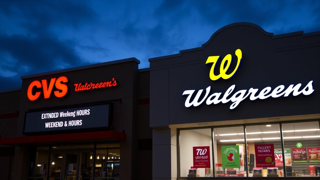 weekend holiday pharmacy hours