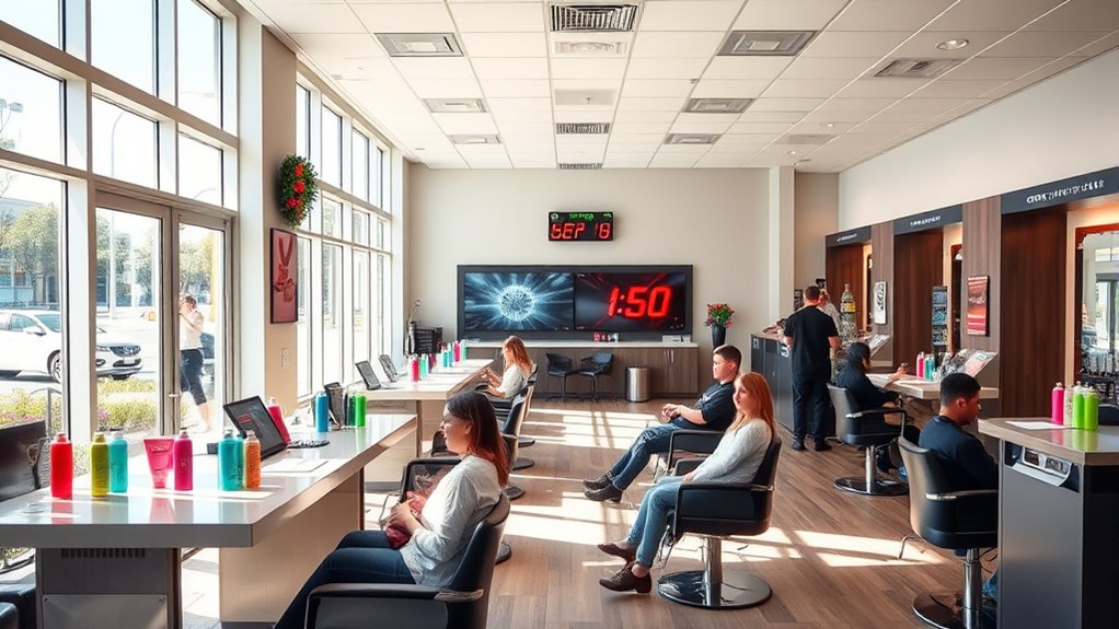 weekend salon hours and promotions