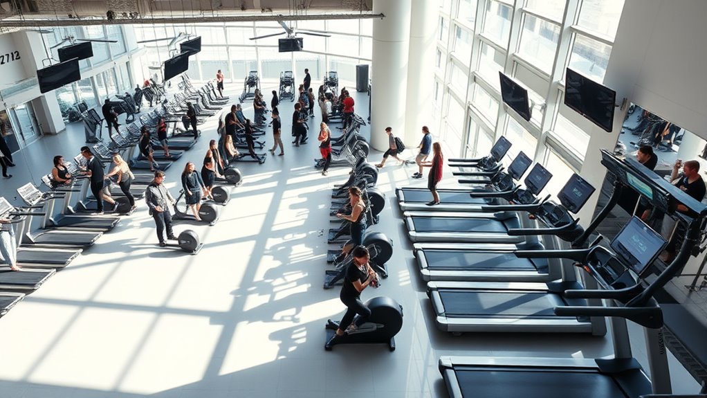 workout during off peak hours