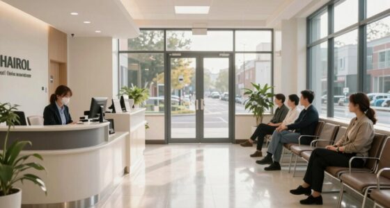 arrive early for appointments