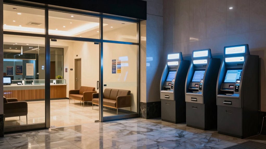 bank hours and access