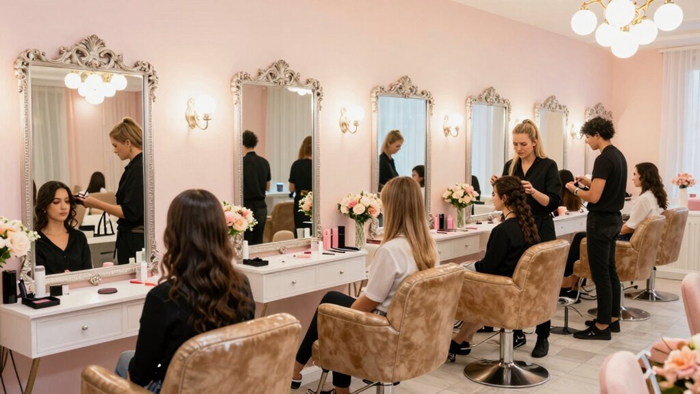 beauty appointments before weddings