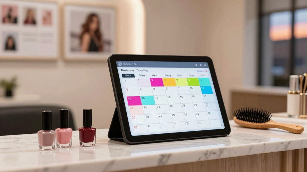 book holiday beauty appointments early