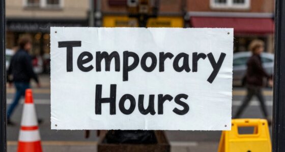 check for posted signs