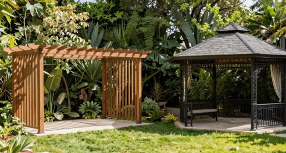 choosing between outdoor structures