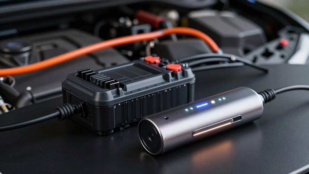 comparing jump starters and chargers