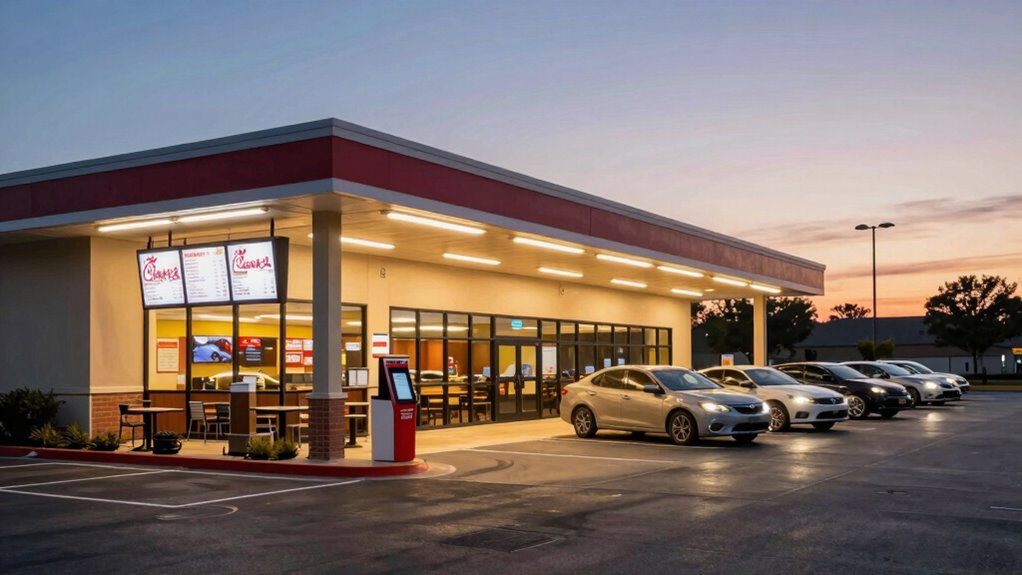 drive thrus open earlier