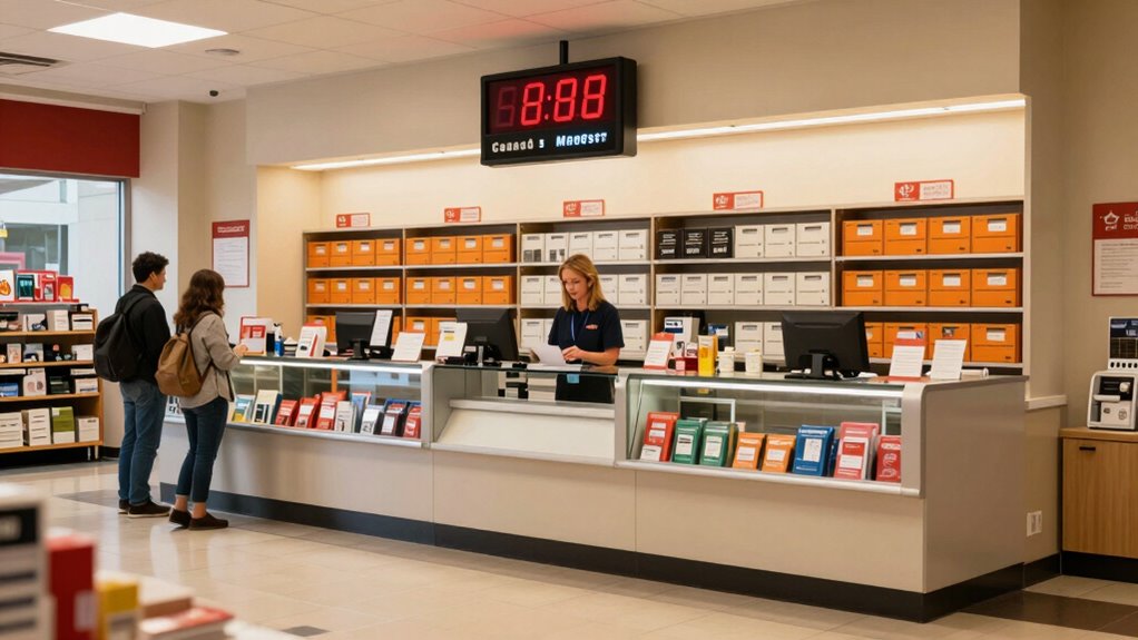 earlier store counter closing hours