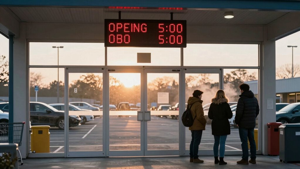 early shopping and timing strategies