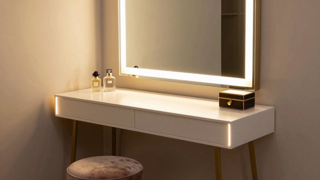 even lighting for flawless makeup