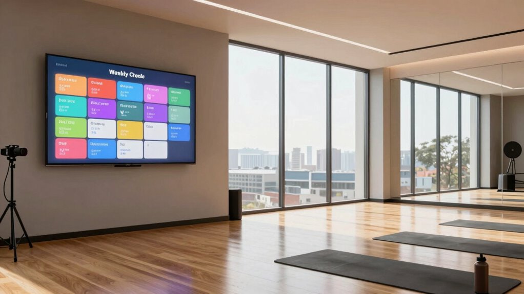 fitness class schedule release