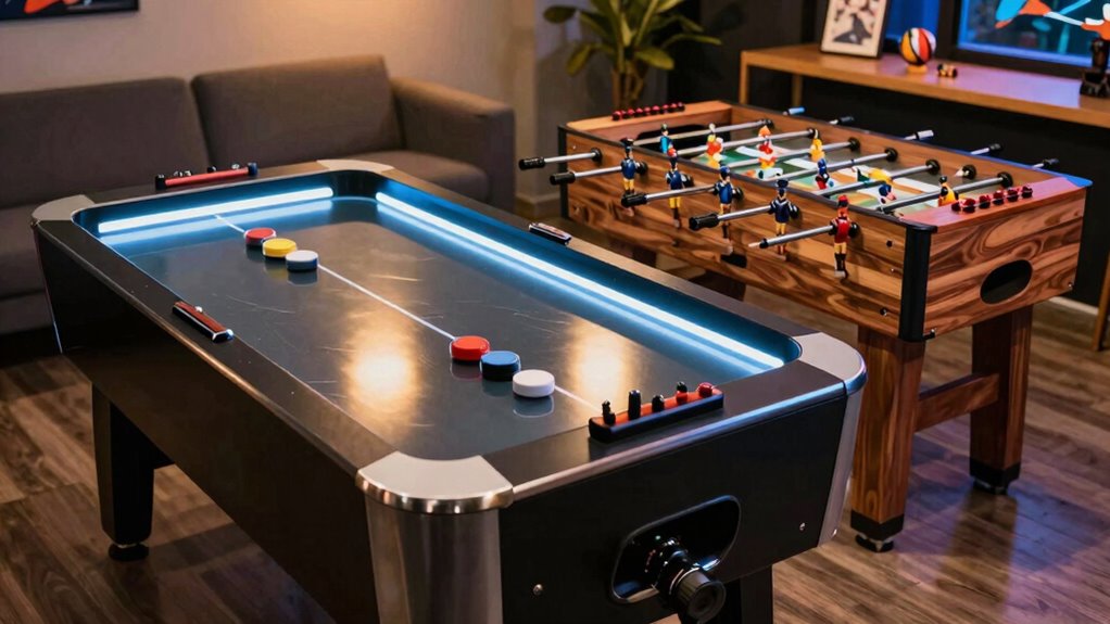 game room entertainment options