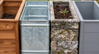 garden bed material comparison