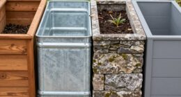 garden bed material comparison